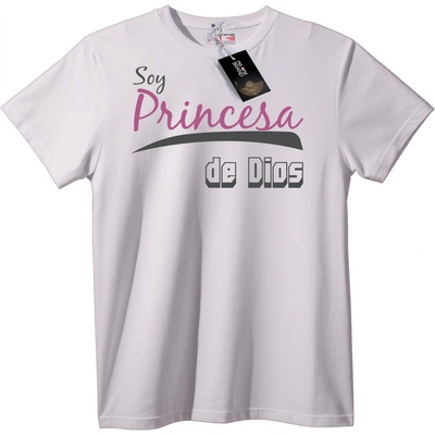 NOONEBRAND Тениска Аз съм Божията Принцеса - XS, Black