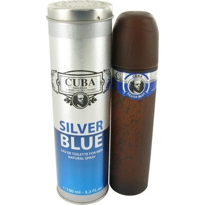 Cuba Silver Blue toaletná voda pánska 100 ml