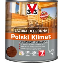 V33 Lazura Polský Klima 0,75 l exotické dřevo