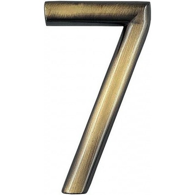 Číslica "7" 75mm bronz Bronz