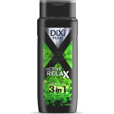 Dixi Aktivní relax Men sprchový gél 3v1 400 ml