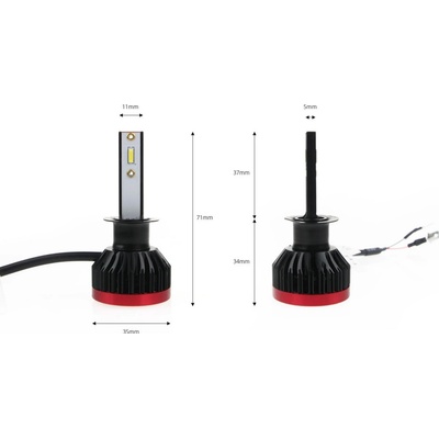 LED žiarovky H1 BF séria