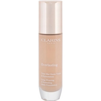 Clarins Dlhotrvajúci hydratačný make-up s matným efektom Everlasting Long-Wearing & Hydrating Matte Foundation 108W 30 ml