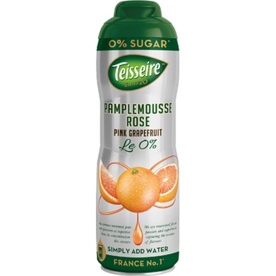 Teisseire růžový grapefruit 0% 0,6 l