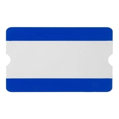Samolepicí vyznačovací kapsy WT-5118, 1/2 A4 otevřená – PVC, modrá, 303×187 mm, balení 10 ks