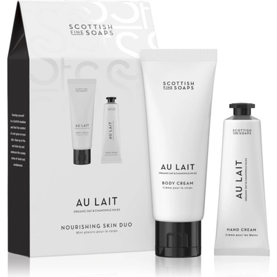 Scottish Fine Soaps Au Lait подаръчен комплект за ръце