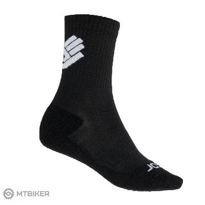 Sensor Race Merino ponožky, čierna 9/11 (43-46)