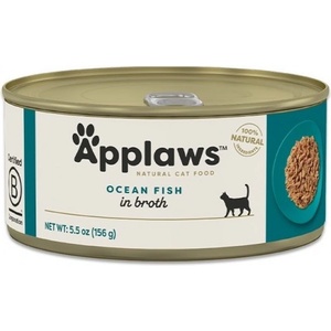 Applaws Ocean Fish in broth - Месни хапки океанска риба в бульон 156 гр 2005CE-A