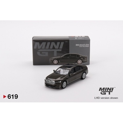 Mini GT ALPINA B7 XDRIVE DRAVIT 2023 GREY METALLIC 1:64