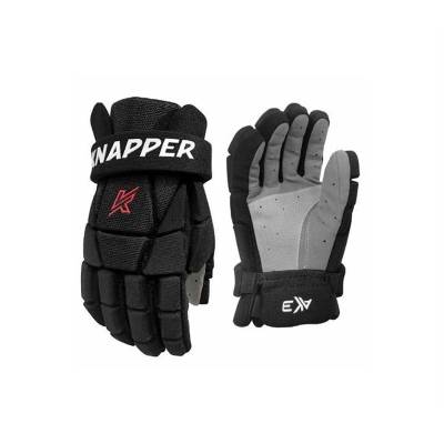 Knapper Hokejbalové rukavice AK3 S24 SR - Senior, černá-růžová, 14