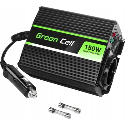 Green Cell INV06 12V/230V 150W/300W Modifikovaná sinusovka – Zbozi.Blesk.cz