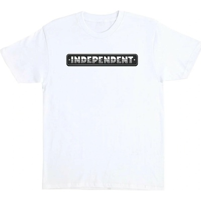 Independent Chrome Bar Heavyweight T-Shirt White