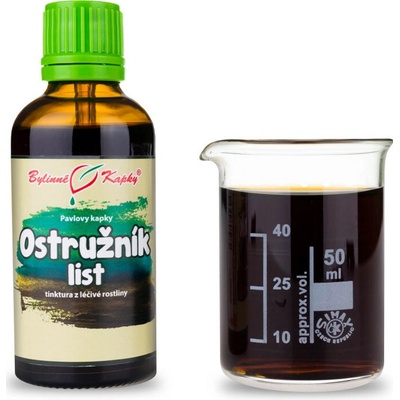 Ostružina černicová list kvapky tinktúra 50 ml
