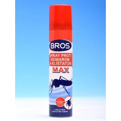 Bros Max spray proti komárům a klíšťatům 90 ml