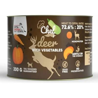 Syta Micha Chef Deer with vegetables Mono 200 g