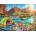 Ravensburger - Puzzle Canyon Camping - 1 500 piese