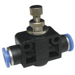 Adler Пневматичен съединител AUTO с контролен клапан 6mm (0118.08)
