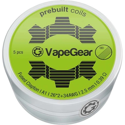 VapeGear predmotané špirálky Alien Flat Ni80 0,33ohm