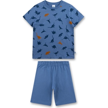 Sanetta Детско ежедневно термо бельо Sanetta Kid's Pyjama Short AOP 233561 Pyjamas - Navy - размер 98 (EU) (714-1406-0112)