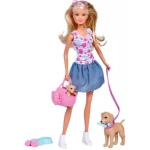 Simba Toys Steffi Love: Комплект за разходка на кучета