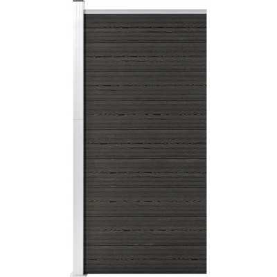 Nabytek XL Plotový dílec WPC 95 x 186 cm šedý