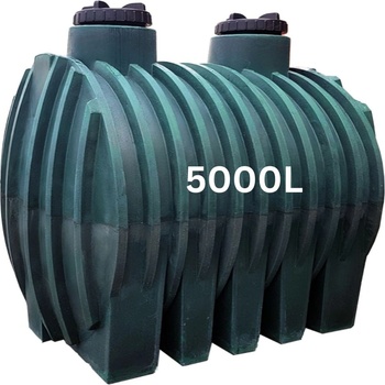 HydroMoby Резервоар за подземен монтаж HydroMoby S4, хоризонтален 5000 л, за биологична употреба (010-041-050)