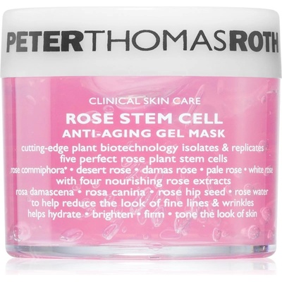 Peter Thomas Roth Rose Stem Cell Anti-Aging Gel Mask хидратираща маска с гел текстура 50ml