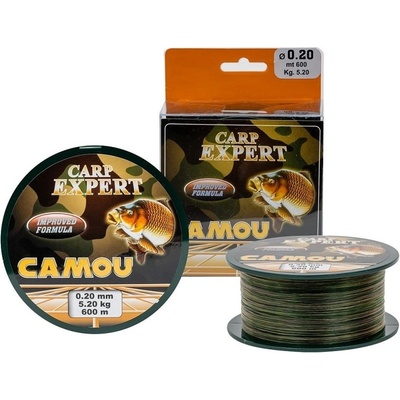 Carp Expert Camou 600 m 0,25 mm 8,6 kg