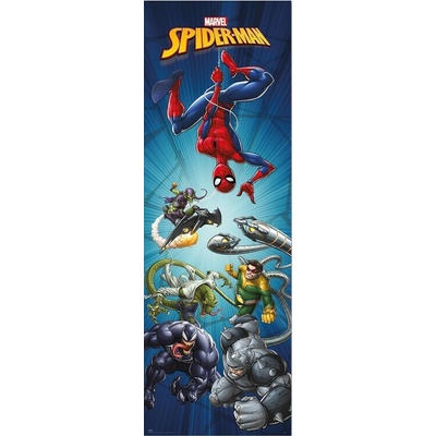 Plagát, Obraz - Marvel - Spiderman, 53 × 158 cm