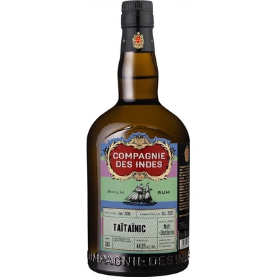 Compagnie des Indes TAÏTAÏNIC blend Martinique & Thaïland Multi-Dist. 44% 0,7 l (karton)