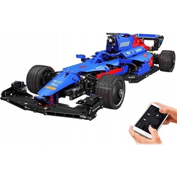 Mould King RC Formula Bolid F1 Dual Mode Control, modrá 1065ks