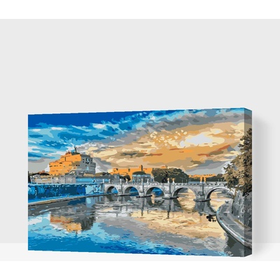 Vymalujsisam.cz Malování podle čísel Andělský most v Římě