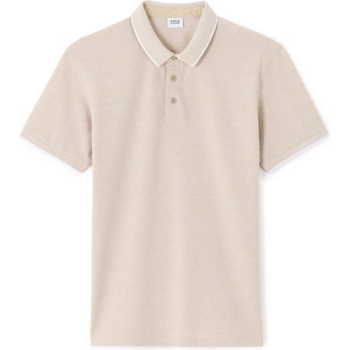 Celio Тениска за поло Leoxy Celio | Bezhov | МЪЖЕ | S