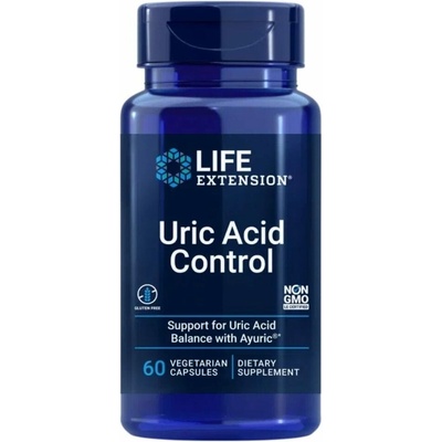 Life Extension Uric Acid Control 100 mg 60 vegetariánskych kapsúl