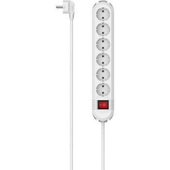 Hama 6 Plug 2 m Switch (223131)