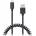Connect IT Wirez Apple Lightning - USB spiral flexible cable, 1.2 m, black
