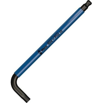 Wera Klíč zástrčný šestihranný imbus 10,0 x 224/42mm L-klíč s kuličkou, Multicolour 950 SPKL 05022616001