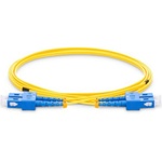 AFL Hyperscale SCSC09DYE1 - SC-SC дуплексна пач корда Optronics, 9-125, жълта, 1 метър (SCSC09DYE1)