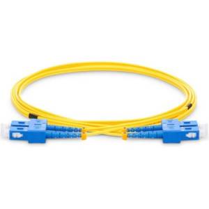 AFL Hyperscale SCSC09DYE1 - SC-SC дуплексна пач корда Optronics, 9-125, жълта, 1 метър (SCSC09DYE1)
