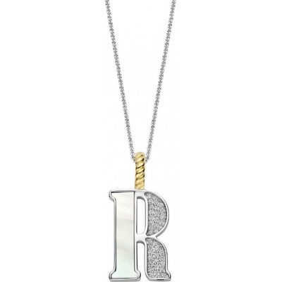 Ti Sento Сребърно колие с буква R Ti Sento 6840MW_R (6840MW_R)