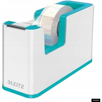 Leitz WOW Odvíječ pásky bílo-ledově modrá / Na pásky do 19 mm x 33 m