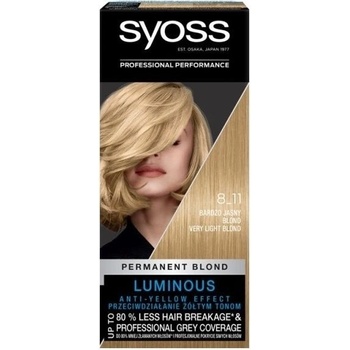 Syoss Color 8-11 veľmi svetlá blond