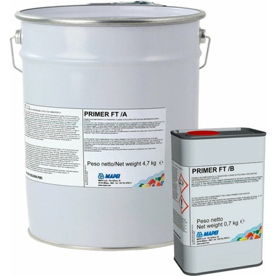 MAPEI Primer FT ultrarýchly dvojzložkový základný náter pre hydroizolácie Purtop 5.4 kg (zložka A 4.7 kg + zložka B 0.7 kg)