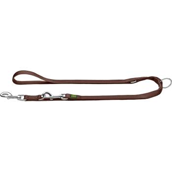 HUNTER Повод за куче Hunter Adjustable Nylon V Leash Dog leash - Brown - размер Länge max. 200 cm (057-0385-0213)