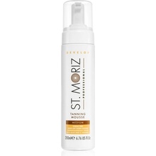 St. Moriz Self Tanning samoopalovací pěna odstín Medium (With Olive Milk and Vitamin E) 200 ml