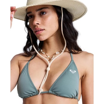 Roxy Essentials SD Tiki Triangle bikini top - Green (Agave Green)