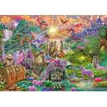 Schmidt Spiele - Puzzle Enchanted Dragon Country 1000 - 1 000 piese