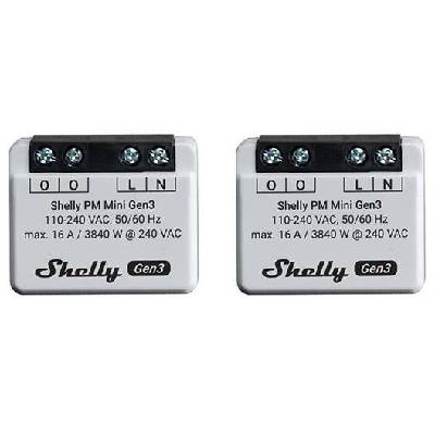 SHELLY Smart Switch SHELLY PM Mini Gen3 WiFi 2ks