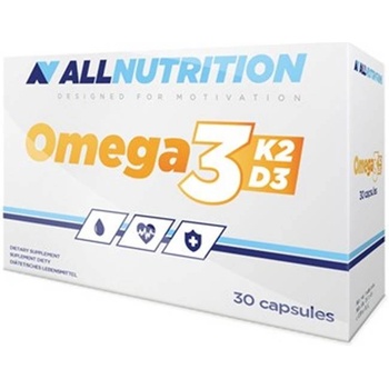 ALLNUTRITION Omega 3 K2 D3, 30 капсули, AllNutrition (7190)