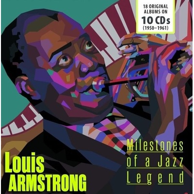 Louis Armstrong Milestones of a Jazz Legend 10 CD